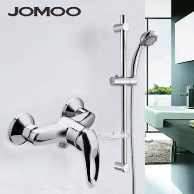 【九牧泉輝專營店淋浴花灑】JOMOO九牧花灑龍頭衛(wèi)浴手持花灑升降架水龍頭淋浴花灑套裝3576-050+ 01C29升降【報價、價格、評測、參數(shù)】-蘇寧易購